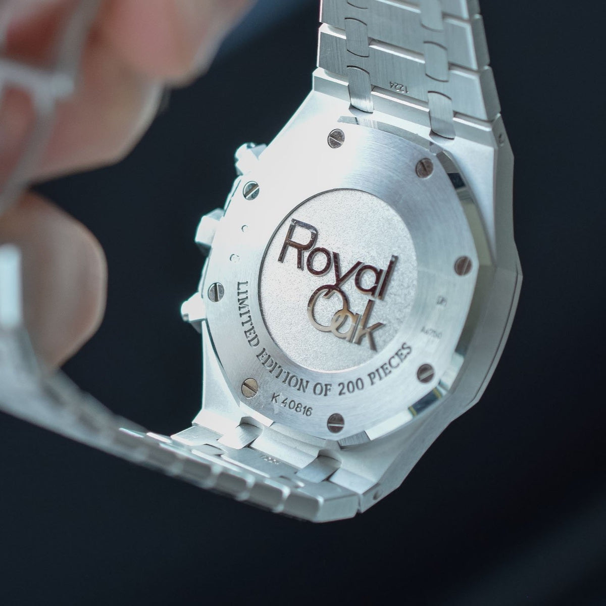 Audemars Piguet Royal Oak Chronograph Frosted Gold Purple