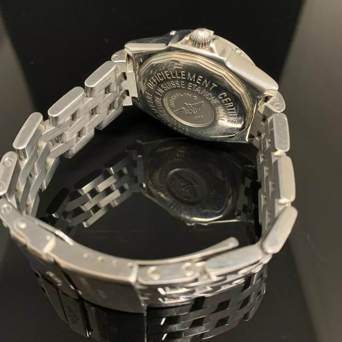 Breitling Wings Automatic 38mm Stainless Steel White Dial A10350