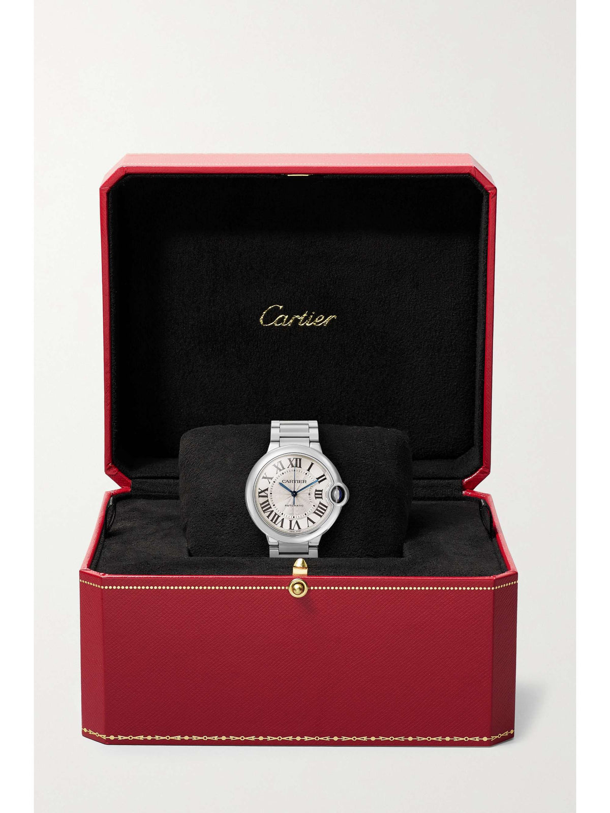 Cartier Ballon Bleu De Cartier Watch 36mm, Automatic Movement, Steel WSBB0048