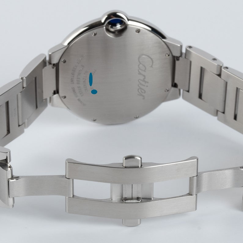 Cartier Ballon Bleu De Cartier Watch 42mm, Automatic Movement, Steel WSBB0049