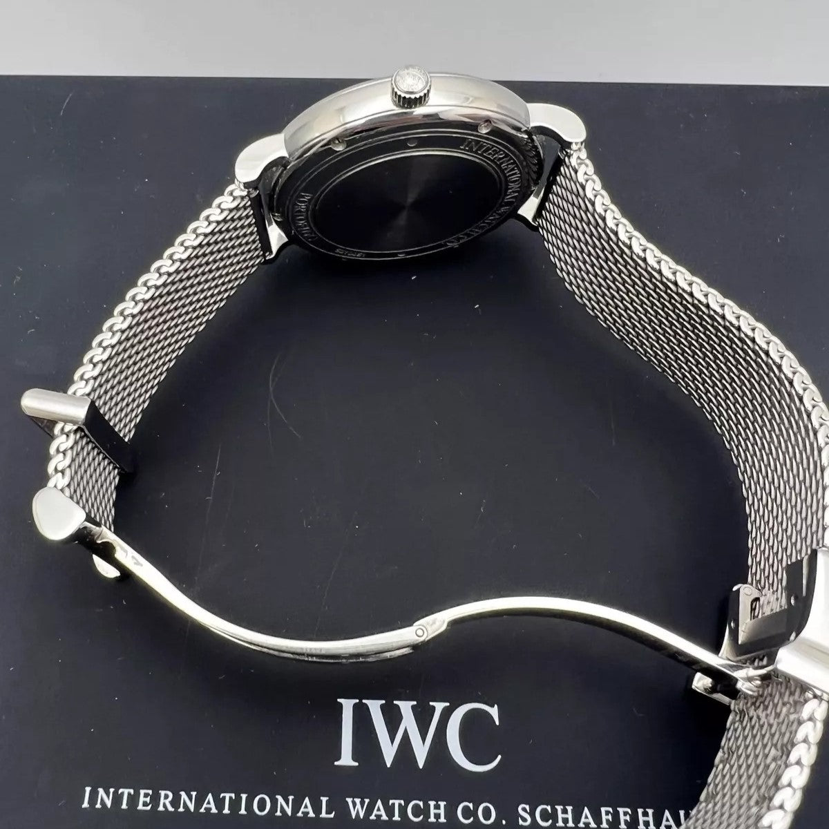 IW356506 IWC Mens Portofino Watch Stainless Steel Case & Bracelet Automatic Movement