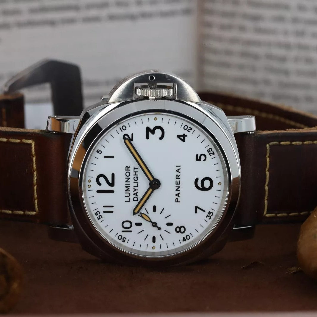 Panerai Luminor Daylight PAM 785 SS White Dial P5000
