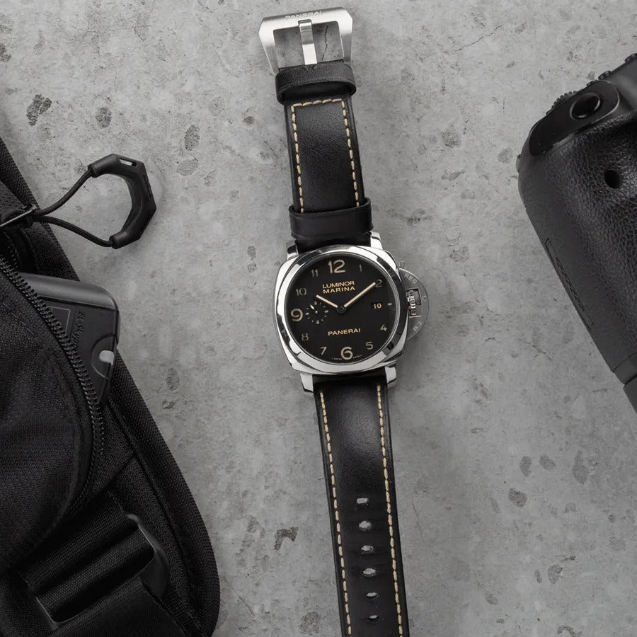 Panerai Luminor Marina 1950 PAM351 VSF SS Black Dial P9000