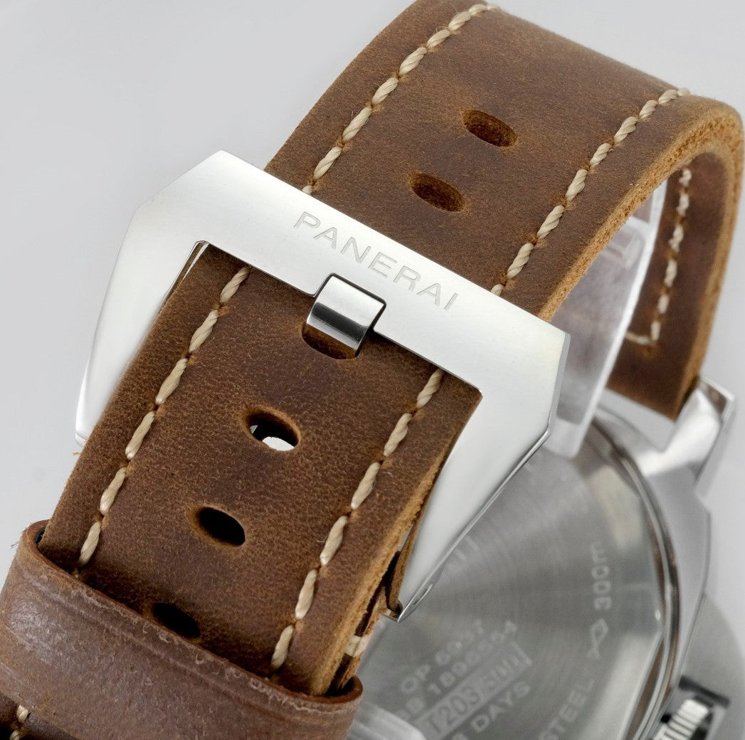 Panerai Luminor Marina PAM911 HWF SS Green Dial 6497