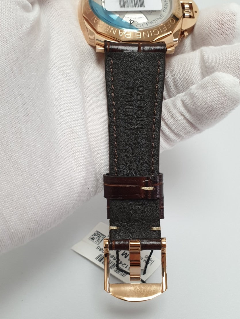 Panerai Luminor PAM1042 Due VSF Rose Gold White Dial XXXIV