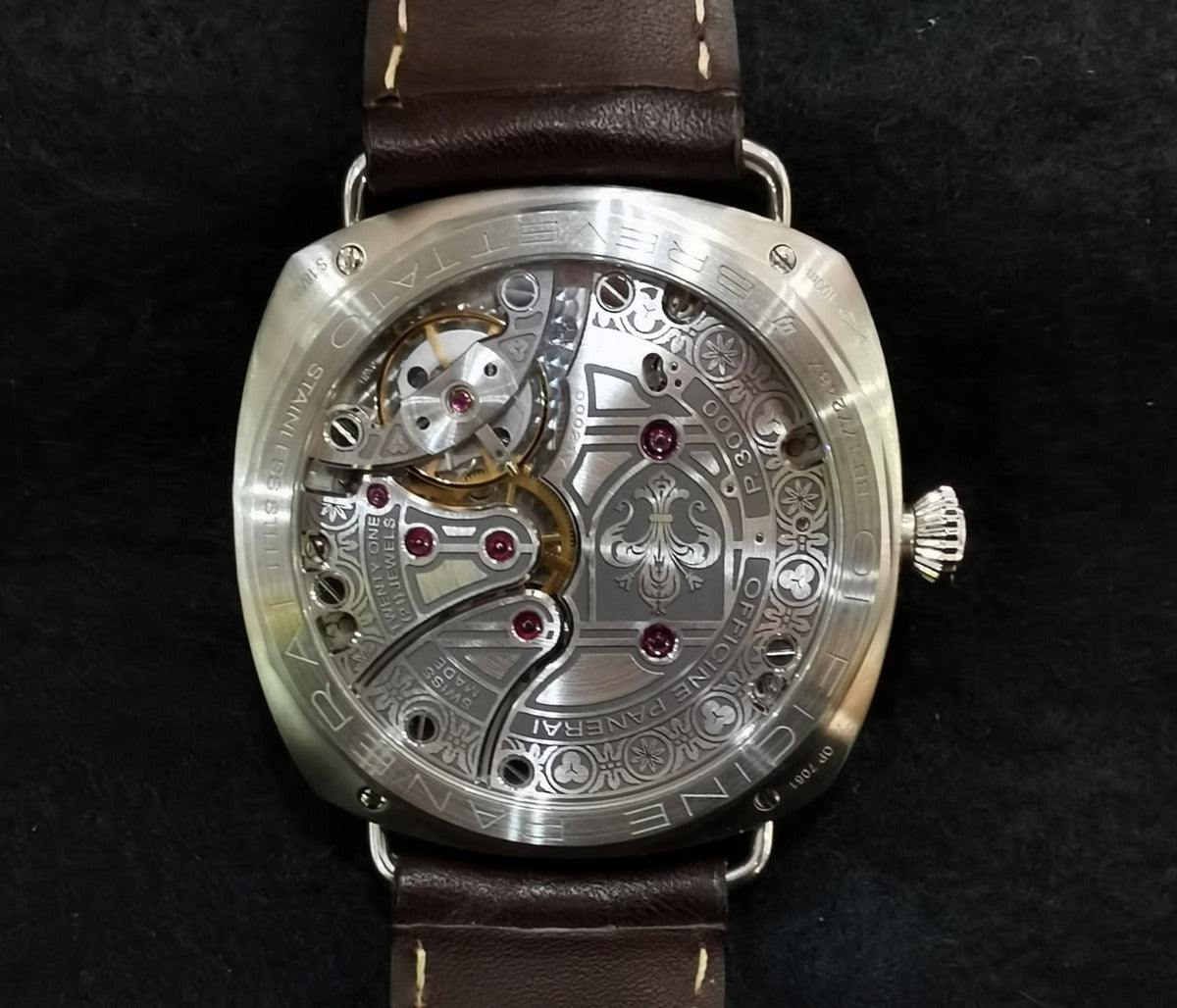 Panerai Radiomir Firenze PAM672 Historic Boutique SS Black Dial P3000