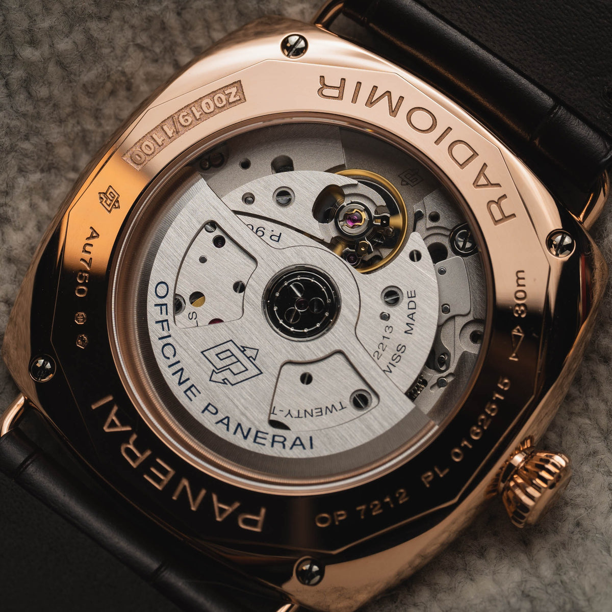 Panerai Radiomir Quaranta Goldtech 40mm Mens Watch PAM01026
