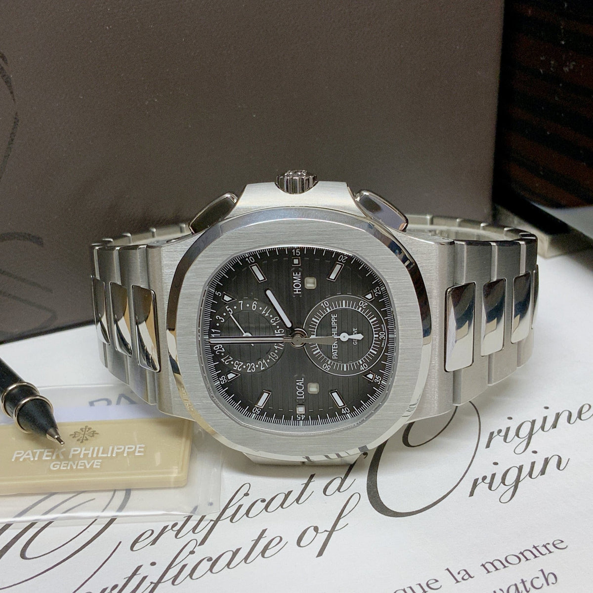 Patek Philippe Nautilus 59901A-001 Travel Time Chronograph