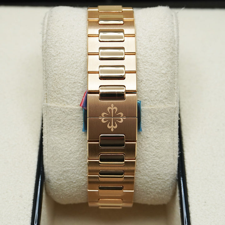 Patek Philippe Nautilus Rose Gold 7118-1R-010 With Golden Brown Opaline Dial