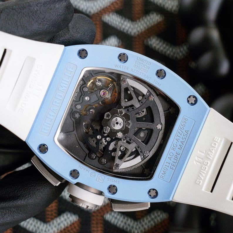 Richard Mille RM 011 Blue White