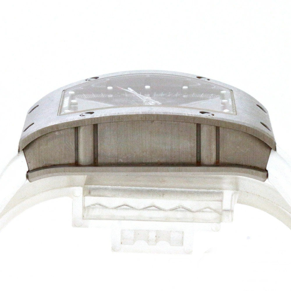 Richard Mille RM023-001 White Rubber Strap Automatic Men Watch