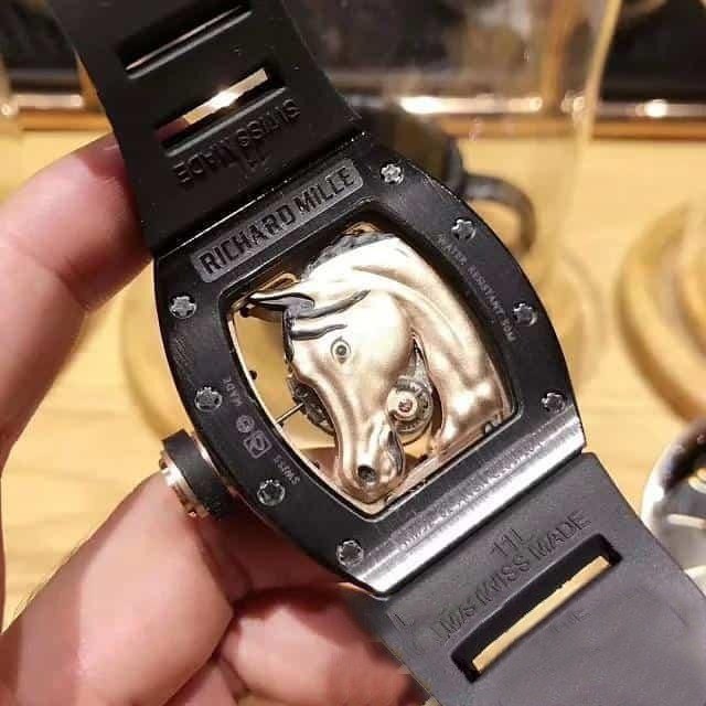 Richard Mille RM52-02 RM52-02-013 Men Around 43mm Rose Gold-tone