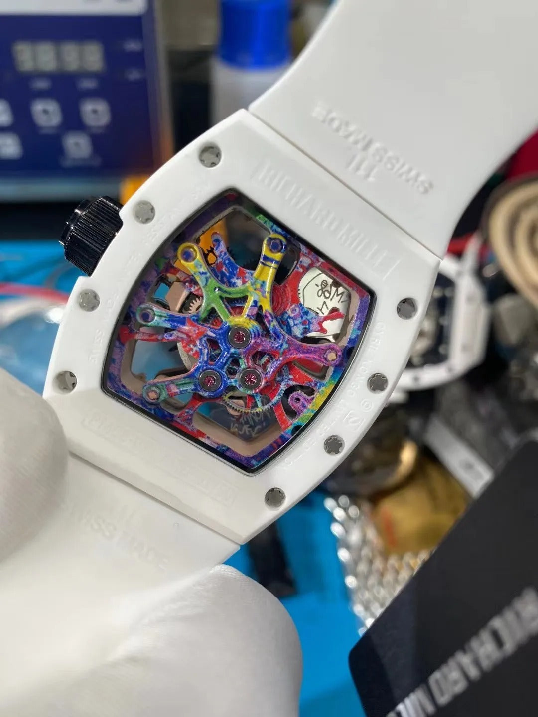 Richard Mille RM68-01 Men Around 5040mm RM68-01-002 Transparent Dial White