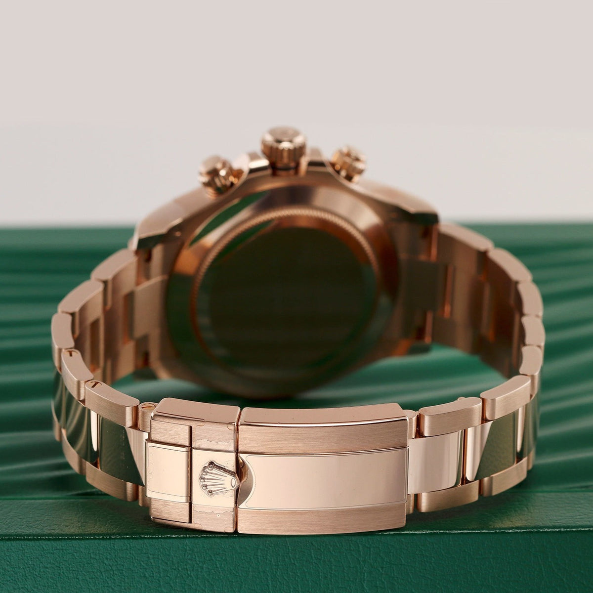Rolex 116505-0017 Cosmograph Daytona Pink Baguette Index Everose Gold
