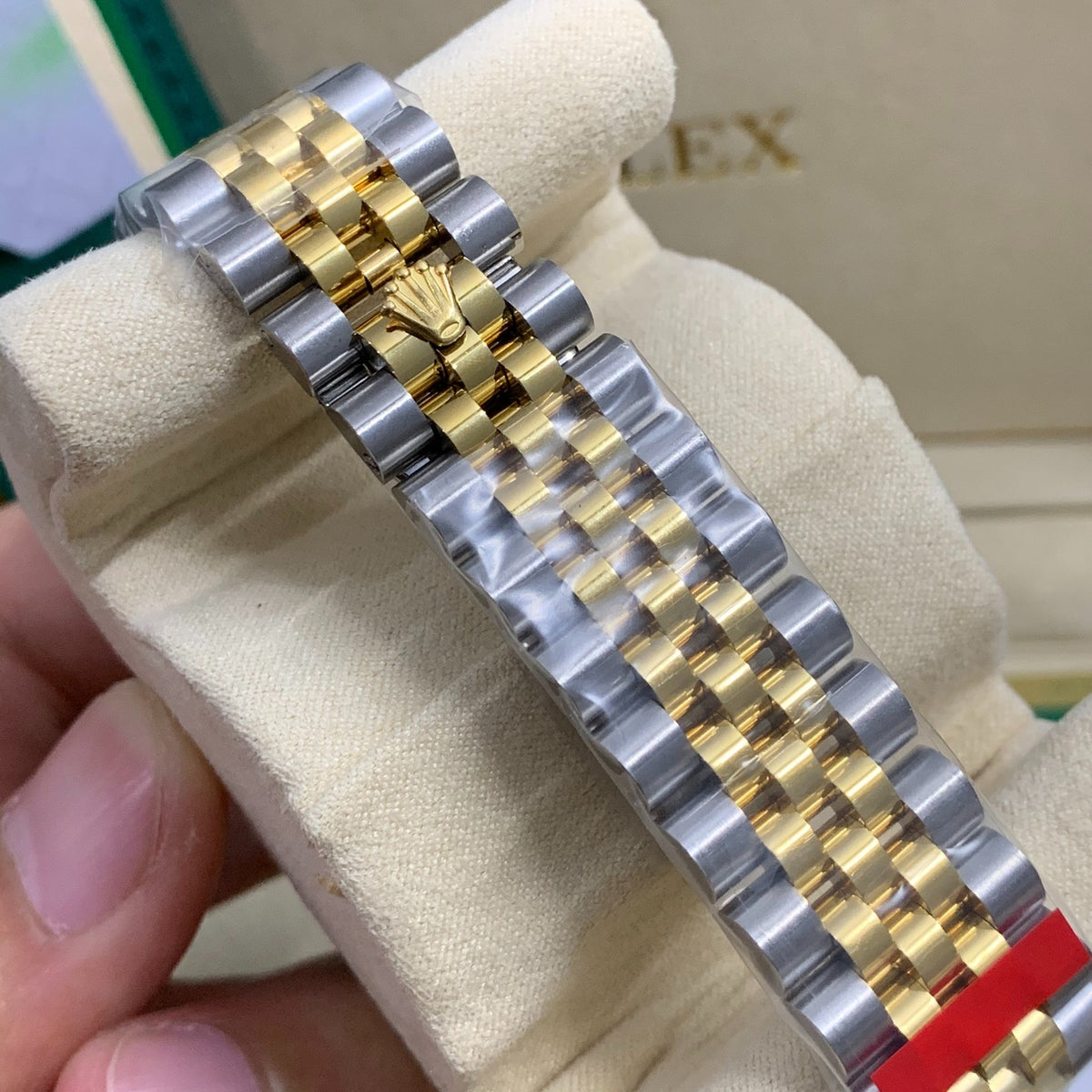 Rolex Datejust 36mm Two Tone trans dial
