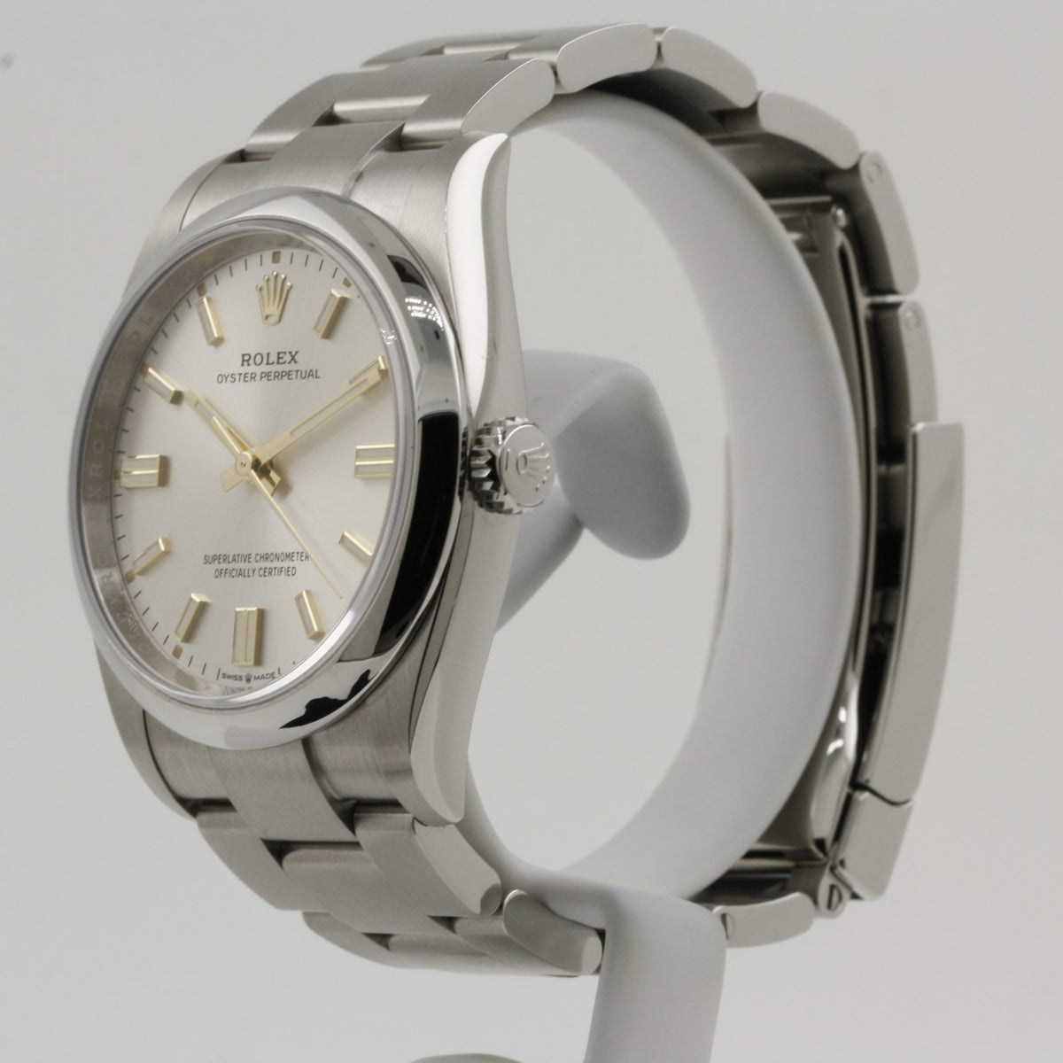 Rolex Oyster Perpetual 36Mm Silver