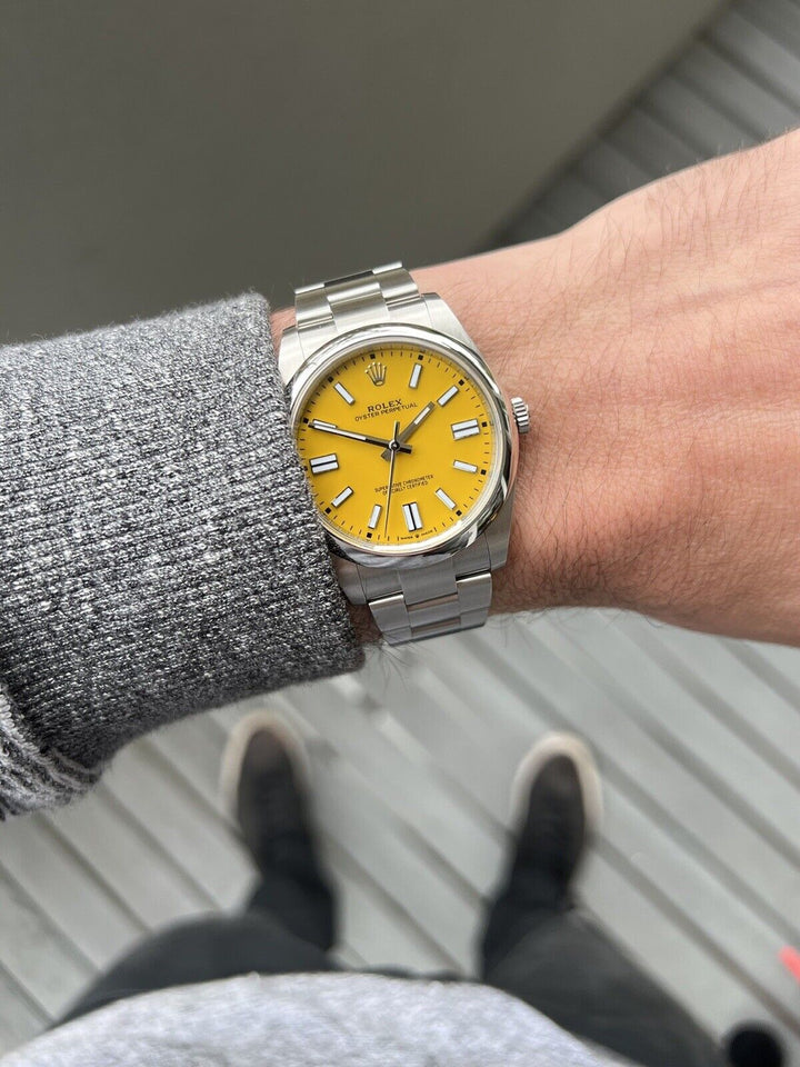 Rolex Oyster Perpetual 41Mm Yellow
