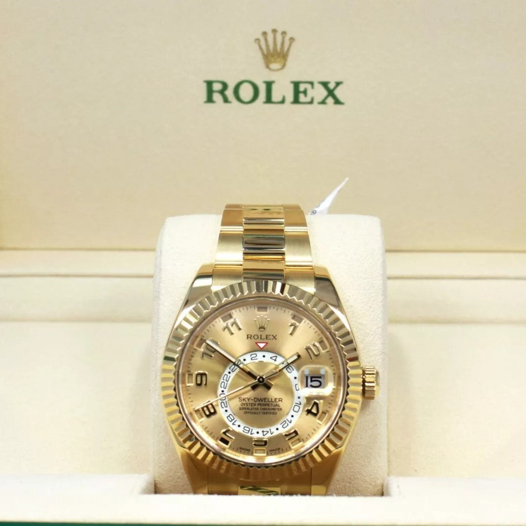 Rolex Sky Dweller Oyster Perpetual Special Edition 2012 Yellow Gold 80243