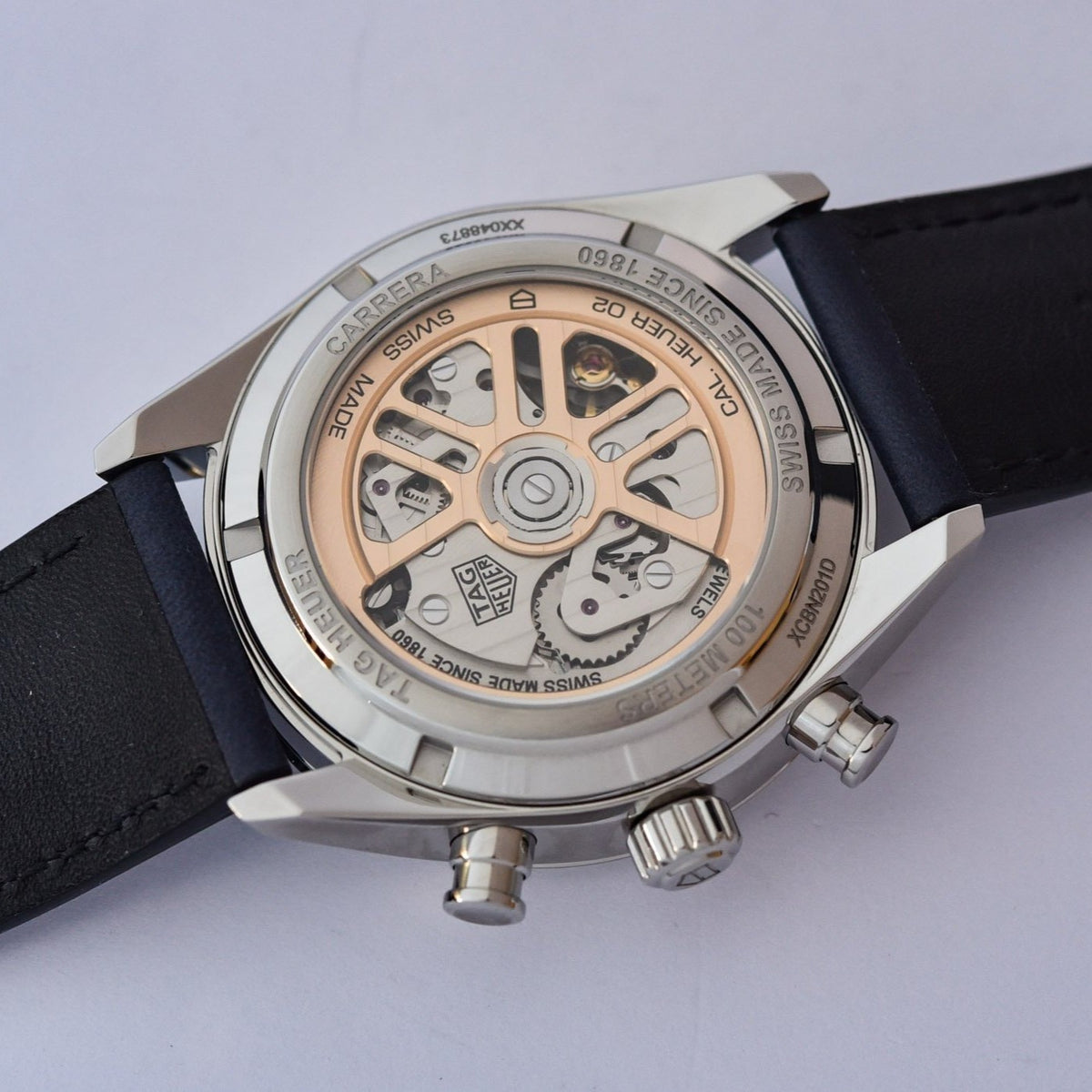 TAG Heuer Carrera Chronograph 42mm Mens Watch Black CBN201C.FC6542
