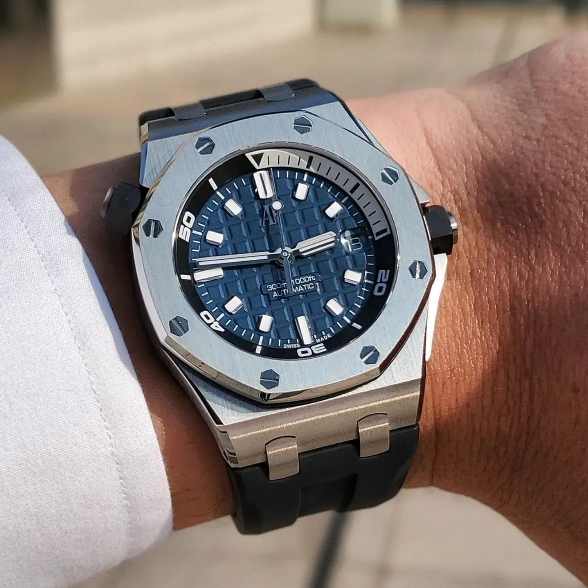 AUDEMARS PIGUET Royal Oak Offshore Automatic Blue Dial Men's Watch