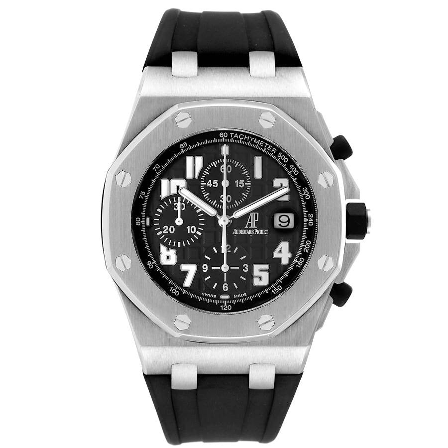 Audemars Piguet Mens 42 Mm Royal Oak Offshore Chronograph Watch