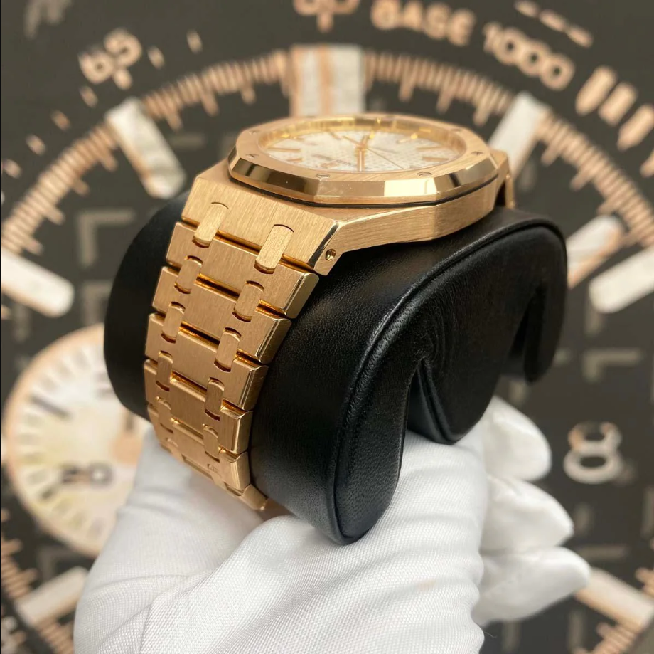 Audemars Piguet Royal Oak 41Mm Rose Gold 3120 Wrist Watch