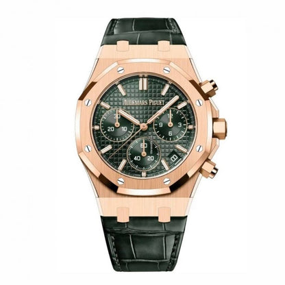 Audemars Piguet Royal Oak Chrono 50Th Anniversary Green Dial