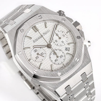 Audemars Piguet Royal Oak Chronograph 41Mm Silver-Toned Dial 26320St.Oo.1220St