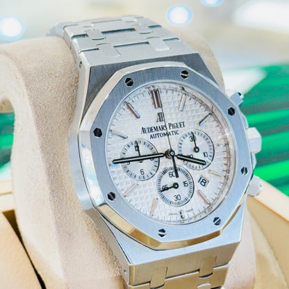 Audemars Piguet Royal Oak Chronograph 41Mm Silver-Toned Dial 26320St.Oo.1220St