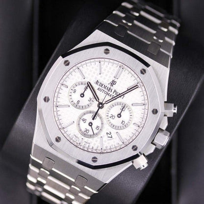 Audemars Piguet Royal Oak Chronograph 41Mm Silver-Toned Dial 26320St.Oo.1220St