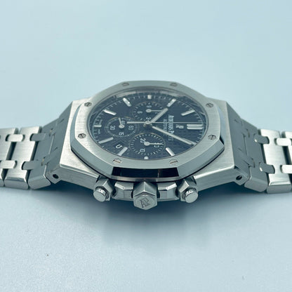 Audemars Piguet Royal Oak Chronograph Black Dial 41Mm Stainless Steel Watch 26320Stoo1220St01