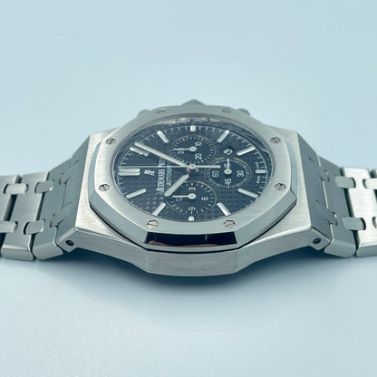 Audemars Piguet Royal Oak Chronograph Black Dial 41Mm Stainless Steel Watch 26320Stoo1220St01