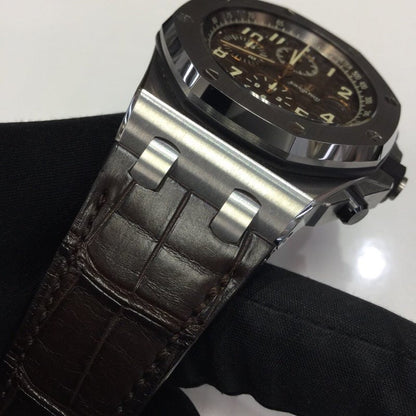 Audemars Piguet Royal Oak Offshore Selfwinding Chronograph 42Mm Brown Dial Watch
