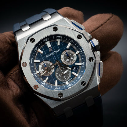 Audemars Piguet Royal Oak Offshore Titanium Blue 42Mm Watch