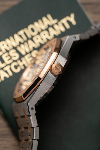 Audemars Piguet Royal Oak Selfwinding 41Mm Steel And Rose Gold Selfwinding