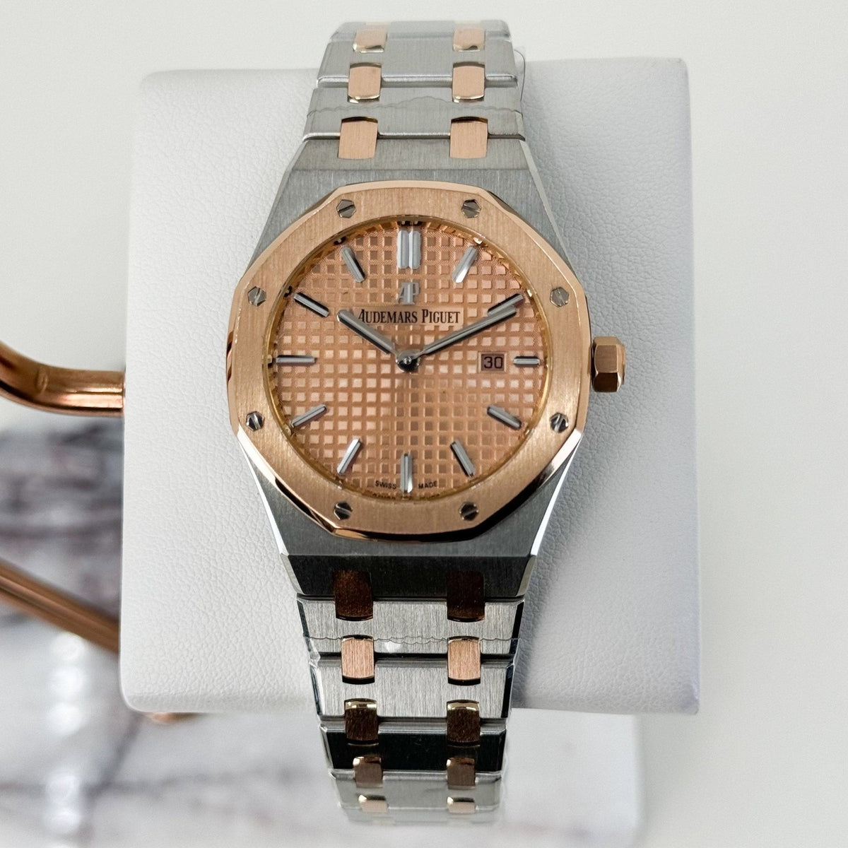 Audemars Piguet Two Tone 33Mm Royal Oak Automatic Watch For Womens