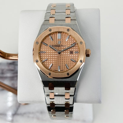 Audemars Piguet Two Tone 33Mm Royal Oak Automatic Watch For Womens