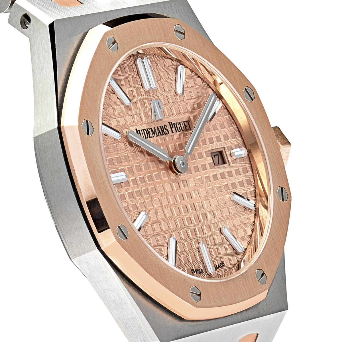 Audemars Piguet Two Tone 33Mm Royal Oak Automatic Watch For Womens