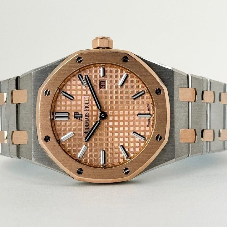 Audemars Piguet Two Tone 33Mm Royal Oak Automatic Watch For Womens