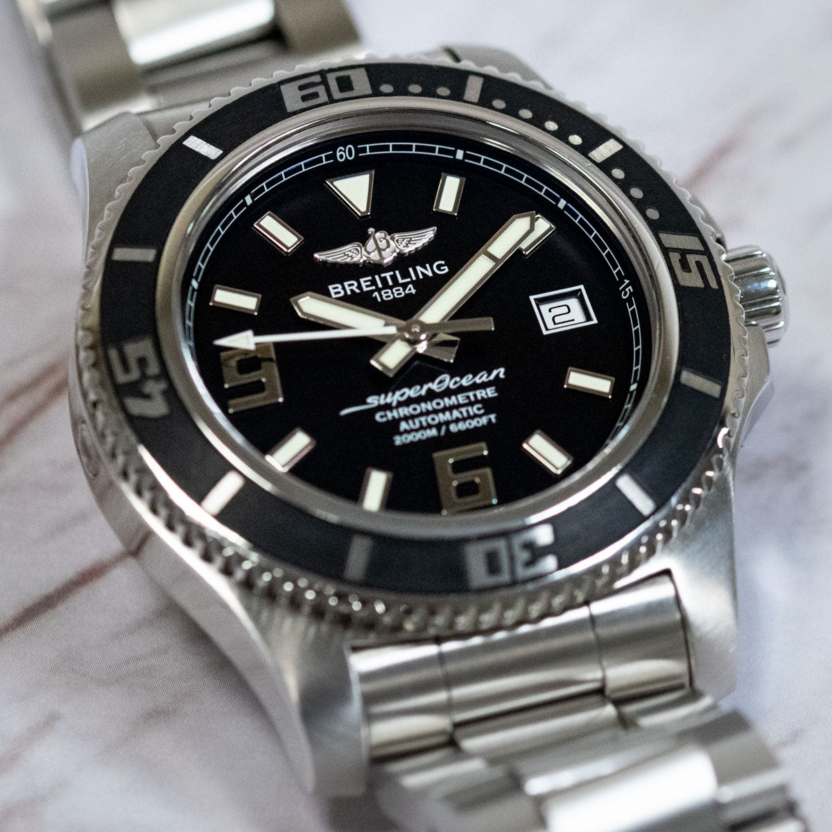 Breitling Superocean II 44 BlackSteel 44 mm ref. A1739102-BA77-162A