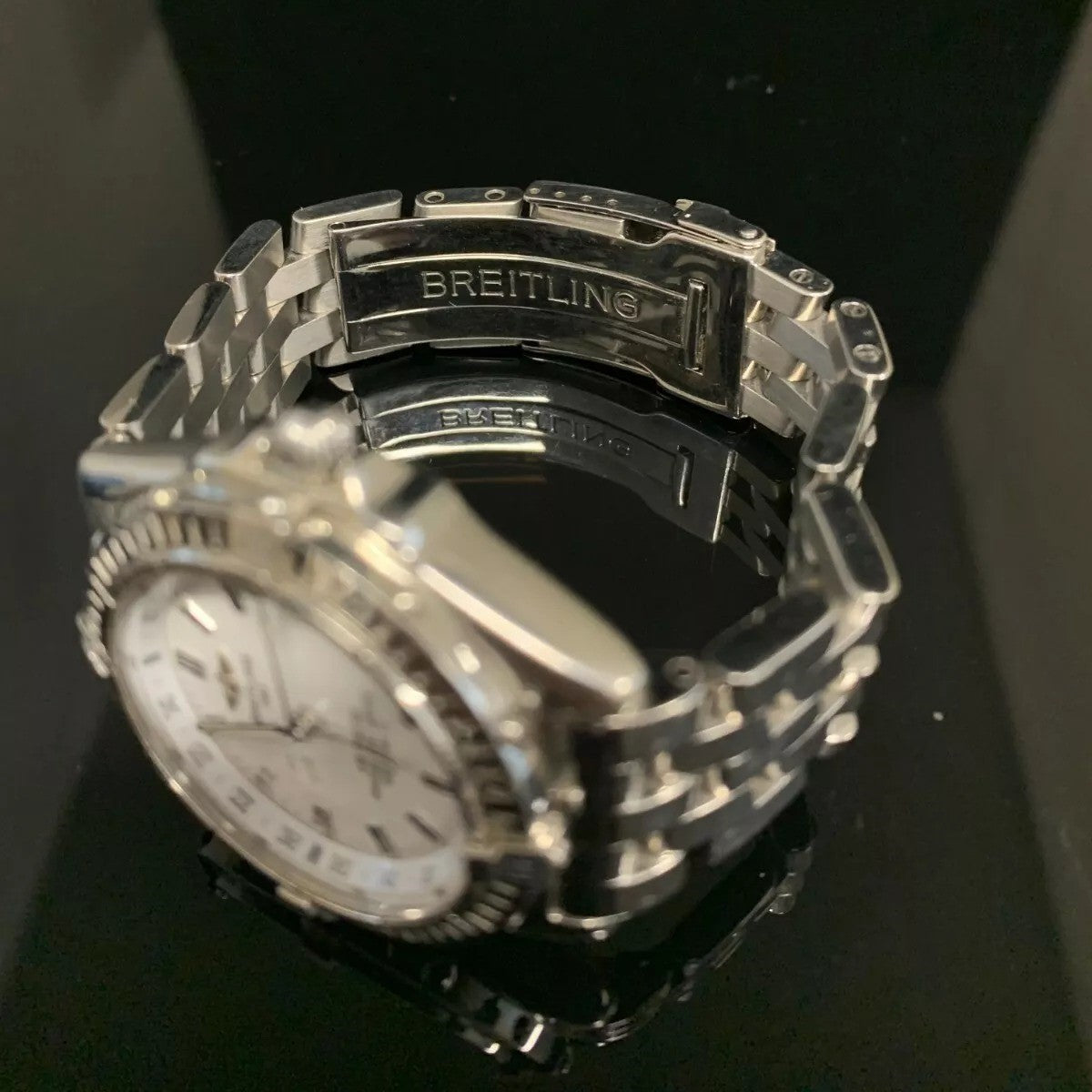 Breitling Wings Automatic 38mm Stainless Steel White Dial A10350