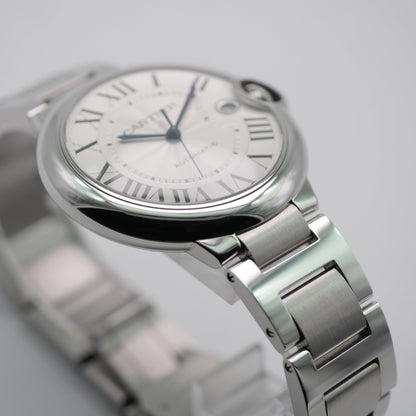Cartier Ballon Bleu De Cartier Watch, 40mm, Automatic Movement, Steel WSBB0040