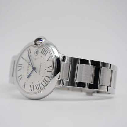 Cartier Ballon Bleu De Cartier Watch, 40mm, Automatic Movement, Steel WSBB0040