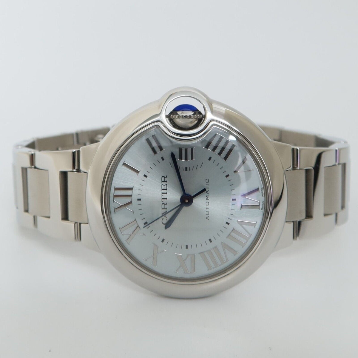 Cartier Ballon Bleu de Cartier watch 33 mm, automatic movement, steel WSBB0062