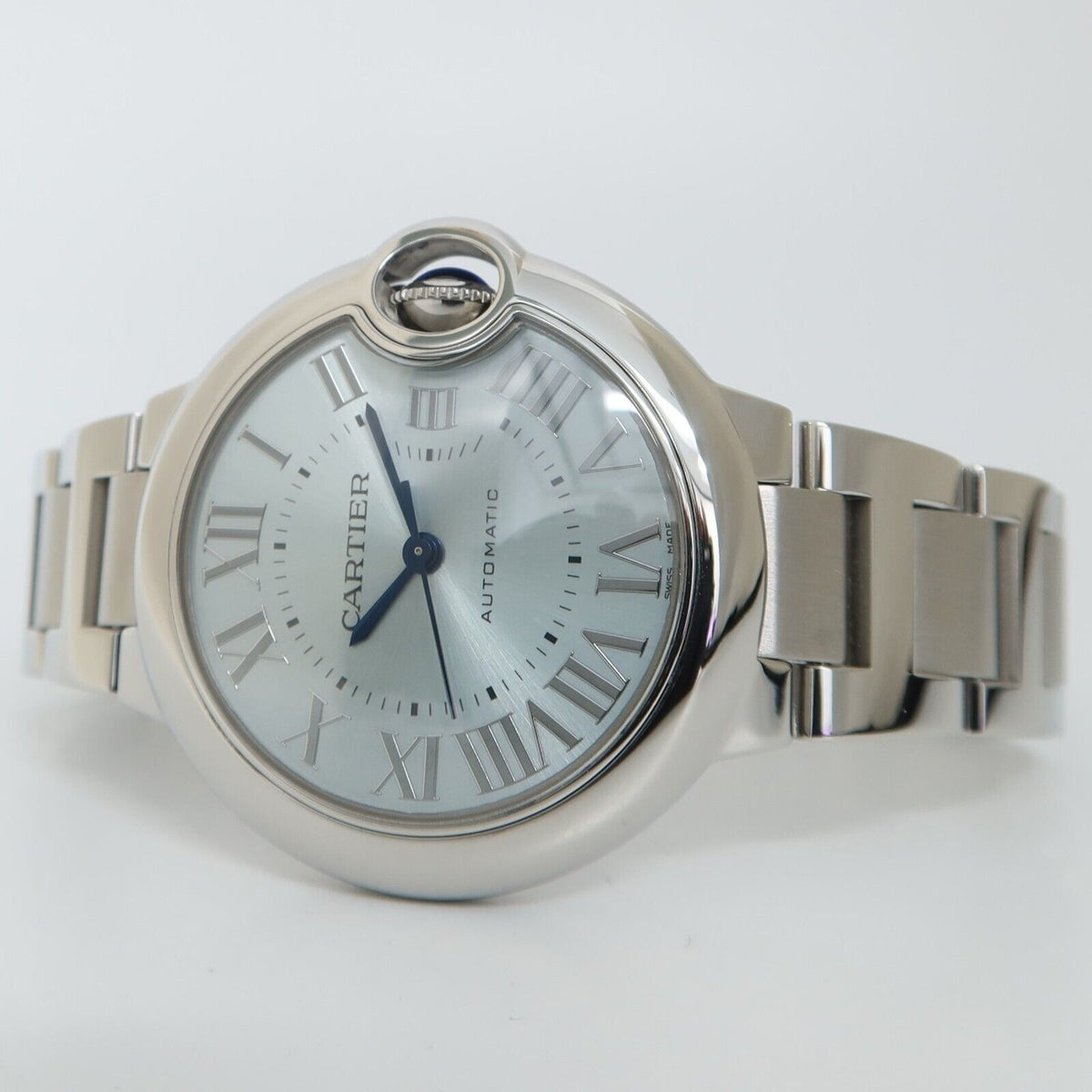 Cartier Ballon Bleu de Cartier watch 33 mm, automatic movement, steel WSBB0062