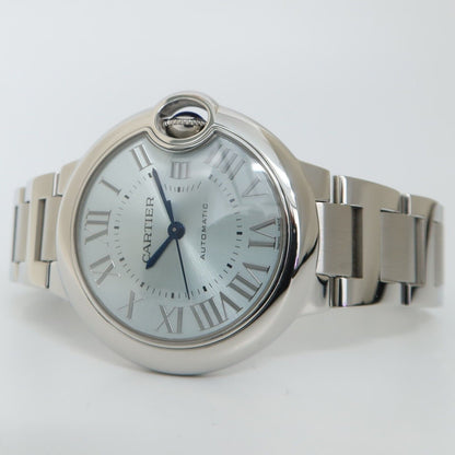 Cartier Ballon Bleu de Cartier watch 33 mm, automatic movement, steel WSBB0062