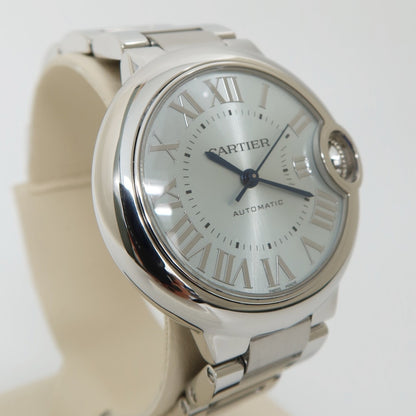 Cartier Ballon Bleu de Cartier watch 33 mm, automatic movement, steel WSBB0062