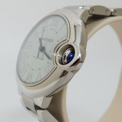 Cartier Ballon Bleu de Cartier watch 33 mm, automatic movement, steel WSBB0062