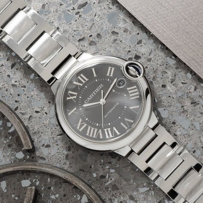 Cartier Ballon Bleu de Cartier watch 40mm, automatic movement, steel WSBB0060