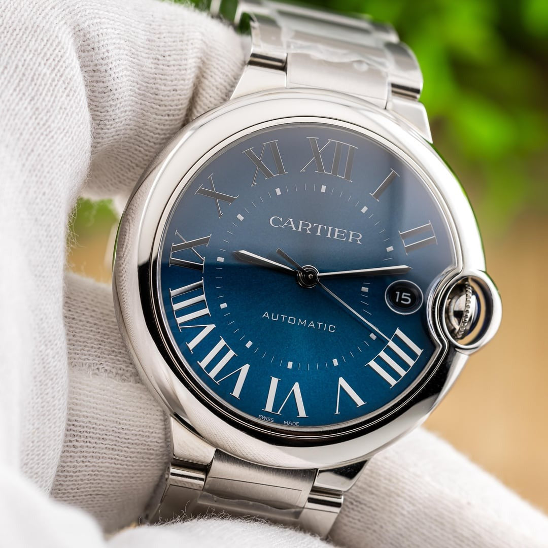 Cartier Ballon Bleu de Cartier watch 40mm, automatic movement, steel WSBB0061